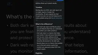 Google Dark Web Report now available to all Google users 