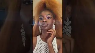 These Rhinestone eyes!!! #makeupshorts #makeuptransition