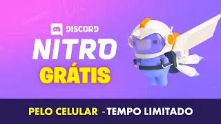 COMO PEGAR DISCORD NITRO GRÁTIS PELO CELULAR [TUTORIAL ATUALIZADO]