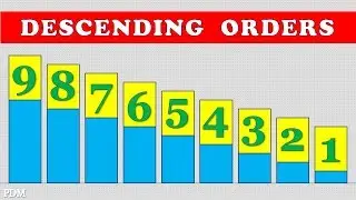 Descending order | ascending order descending order | Descending Numbers | Ordering Numbers