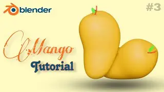 Create a 3D Mango with Basic Blender Tools