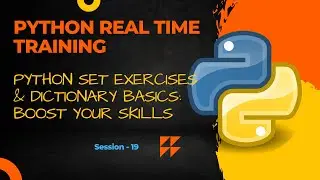 Python Set Exercises & Dictionary Basics: Boost Your Skills
