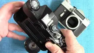 Russian Film Camera: ZENIT EM Moscow Olympics model