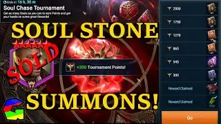 PULLING FOR THE SOUL STONE TOURNAMENT! Insane pack value - Raid Shadow Legends