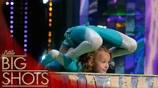 Ukrainian record holder in acrobatics Sofia Kostrytska