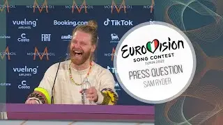 PRESS QUESTION ► Sam Ryder (The United Kingdom Eurovision 2022)