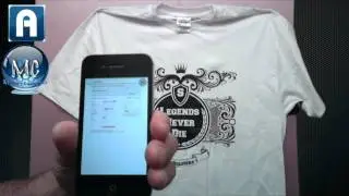 Augmented reality T-shirts Aurasma