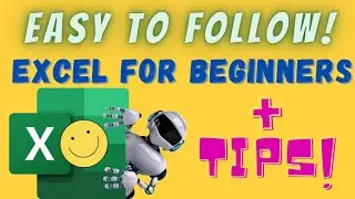 Microsoft Excel Tutorial for Beginners plus Tips! Easy to Follow!!!