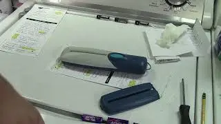 InnoDesk Handheld Paper Shredder--Killed By DuraLEAK Batteries!