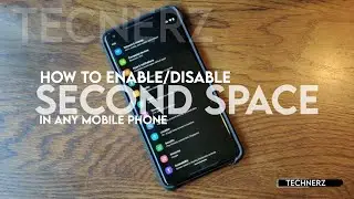 How to Remove Second Space in Any Android Without any app | Technerz |