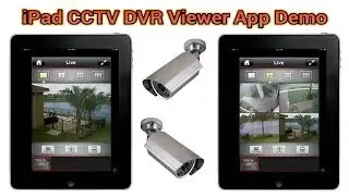 iPad CCTV App for iDVR Video Surveillance Recorders