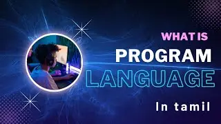 what  is program language in tamil #coding #java