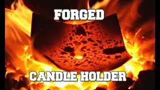 Forging a Candle Sconce (MERRY CHRISTMAS!!)