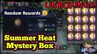 Cabal Mobile PH - Unboxing of  Summer Heat Mystery Box || Random Rewards