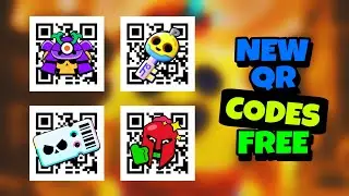 All working QR CODES in Brawlstars