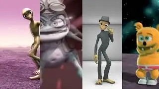 Dance Green Alien / Competition Alien Green vs Green Alien / Comedy Dance Video