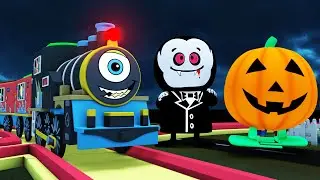 Halloween trains for toddlers  - Toy Factory Lego Halloween city