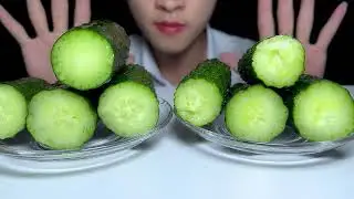 ASMR CUCUMBER VEGETABLE
