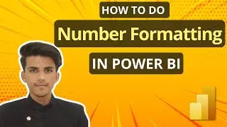 How To Change Number Formatting in Power BI 2025 | Power BI tutorials for Beginners
