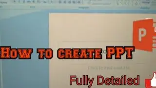 How to Create PPT✔🤫🤩Fully Detailed👍