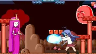 MUGEN Random Fight - Konata Izumi VS Princess Bubblegum
