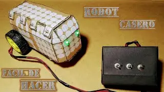 Como hacer un robot a control remoto fácil de hacer!!!