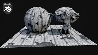 how to apply sci-fi greeble material in blender in 1 minute