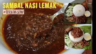 Sambal Nasi Lemak Terlajak Sedap #dapurinduiban