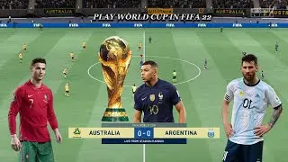 How to play World Cup in FIFA 22