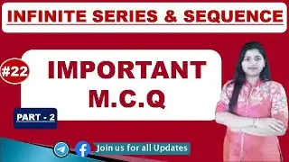 M.C.Q SEQUENCE AND SERIES tricks SHORTCUTS   FOR M.SC ENTERANCE | UGC |CSIR NET | IIT JAM | Gate