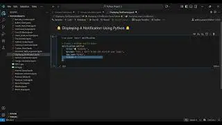 Create Desktop Notifications in Python | Step-by-Step Tutorial