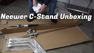 Neewer C-Stand Unboxing. #specifydomain #gopappygo