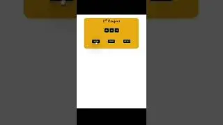 Html css and JavaScript project for beginners. JavaScript StopWatch