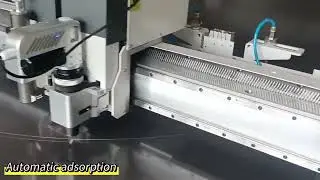 Yuchon soft PVC CNC oscillaing knife automatic cutting machine