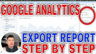 ✅ How To Export Report From Google Analytics To PDF Or Excel 🔴