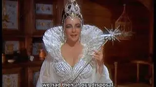 The Blue Bird. Comment by costume designer O. Azizyan (English Subt)
