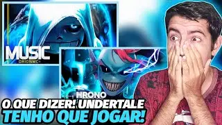 REACT (2EM1) Julgamento| Sans | Orion MC / Undyne (Undertale) - Determinação | Chrono x @AnnyTHN
