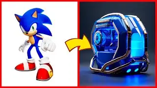 SONIC the Hedgehog ALL CHARACTERS as GAMING PC 2024