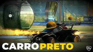 como usar o CARRO PRETO no ROCKET LEAGUE