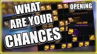 Opening Legendary Card Packs & Gold Chest | Lost Ark