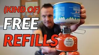 REFILL YOUR BACKPACKING GAS CANISTERS // Campingmoon Gas Canister Refill Adapter