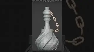 How to make this magic bottle with Blender, Zbrush and Substance painter?