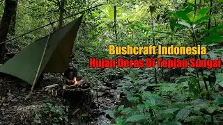 Bushcraft Indonesia Hujan - Flysheet Tent Camping