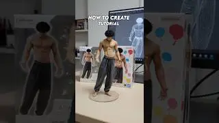 3D Model to Realistic Bodybuilder Figure 💀 | Unreal Transformation Tutorial 