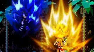#supersonicvscollab|Super Sonic Frontiers VS Seelkadoom|at2