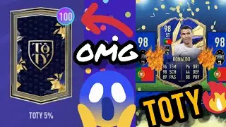 RONALDO in 100× TOTY 5% Packs | Pack Opener for FUT 21