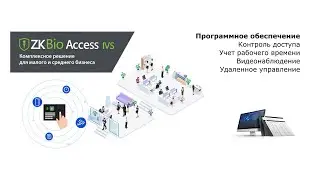 О программе ZKBio Access IVS, как установить