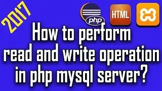 PHP with MySQL | Installing Xampp | Creating DB & TABLE | Retrieve Data | HTML | Eclipse PHP IDE