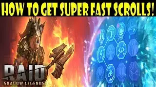 Raid: Shadow Legends - How To Get Super Fast Scrolls To Uprade Your Champions!