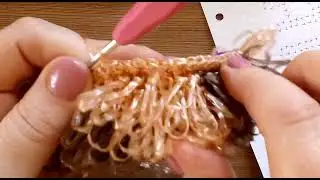 Именная мочалка - с рисунком "ромбы".